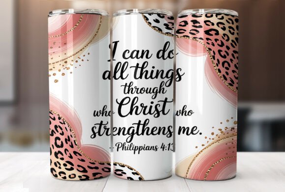 Christian 20oz Tumbler Wrap Sublimation — Tumbler Wraps