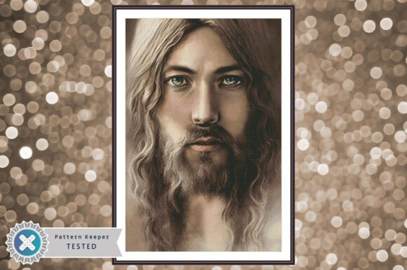 Cross Stitch Pattern PDF Jesus Christ for Cross Stitch Patterns