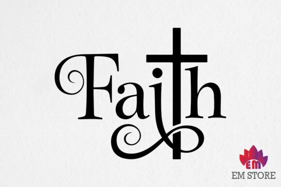 Faith - Christian Jesus SVG for Crafts