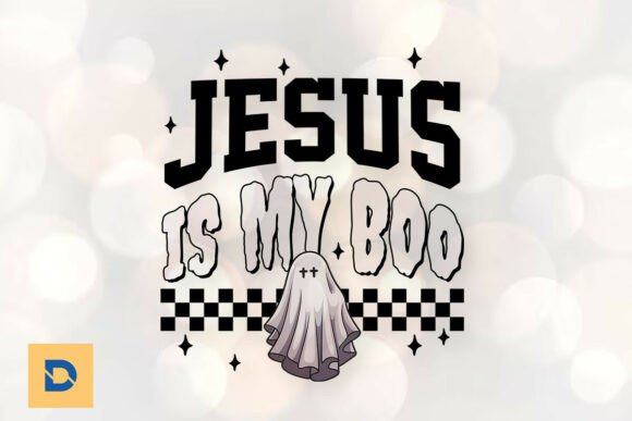 Jesus is My Boo Halloween PNG for Crafts