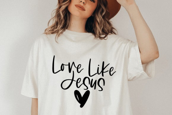 Love Like Jesus SVG, Religious Easter