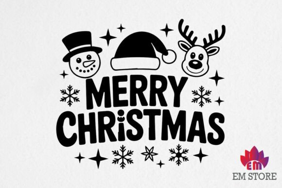 Marry Christmas SVG for Crafts & Creative Branding